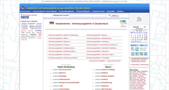 Desktop Screenshot of deutschland.katasteramt.net