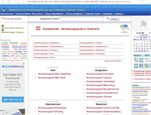 Tablet Screenshot of osterreich.katasteramt.net